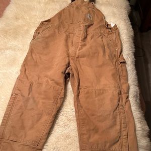 Carhartt insulated overalls